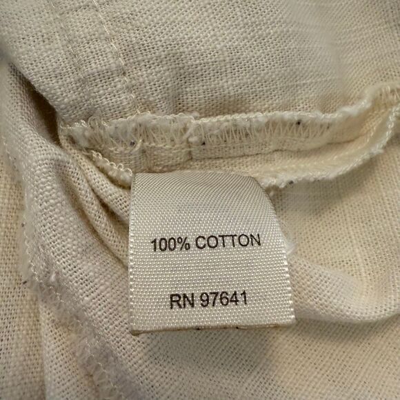 Vintage J. Jill Ivory Three Quarter Sleeve Two Button Jacket Sz MP, Cottagecore - Picture 12 of 14